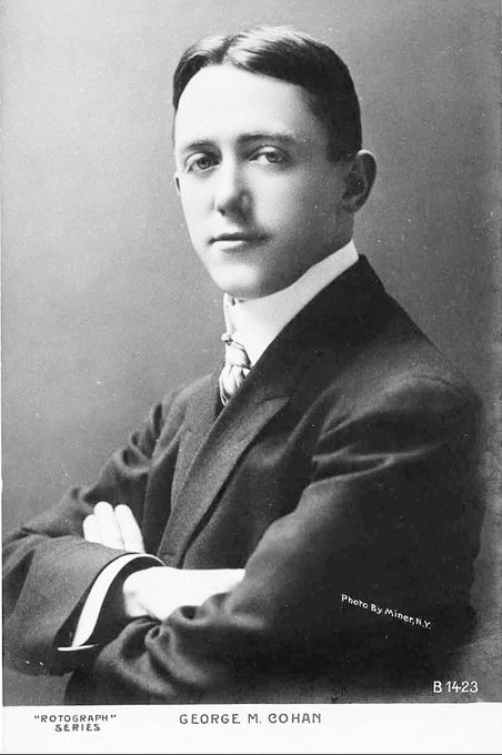 KrysLuvClassics's tweet photo. George Michael Cohan. 
July 3, 1878 – November 5, 1942. 
#OnThisDay #BOTD #GeorgeMCohan #TCMParty https://t.co/WNyBqFeomV