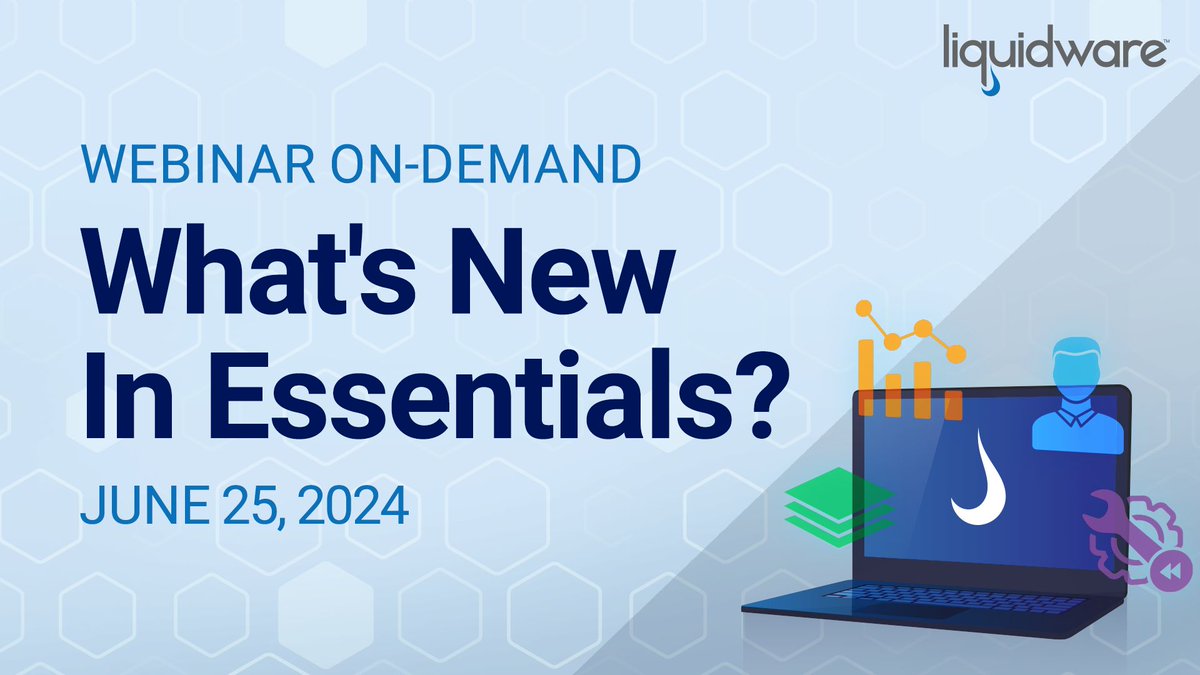 If you didn't catch our most recent What's New with #Liquidware Webinar from last week, you can see what you missed by watching it on demand. #ProfileUnity #FlexApp #StratusphereUX #CommandCTRL buff.ly/4ePePjM