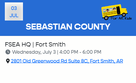 ForARKids's tweet photo. FINAL PUSH TO THE FINISH LINE! #AREducationalRightsAmendment signing locations in Fort Smith Wednesday:
-Main Library, 3201 Rogers Ave., 11 a.m.-7 p.m.
-Ft. Smith Education Association HQ, 2801 Old Greenwood Rd. Suite 8C, 4-6 p.m.
#ForARKids #Arkansas #arpx #education