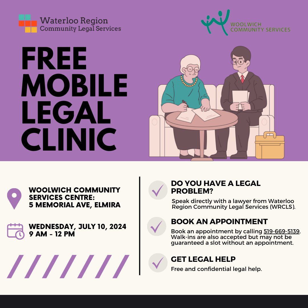 Waterloo Region Community Legal Services tweet media