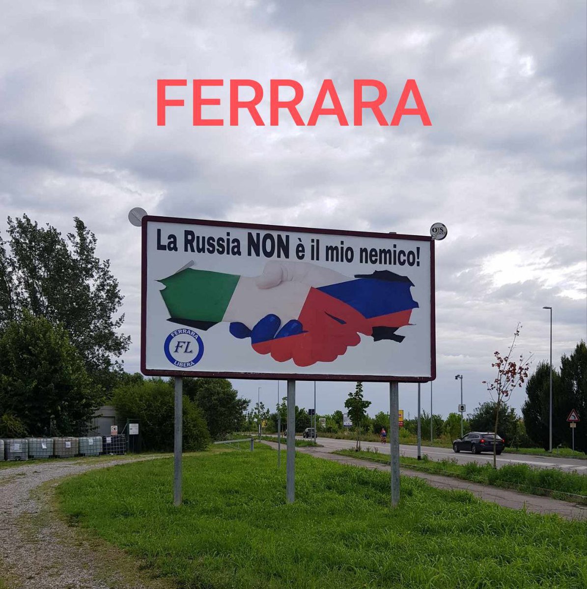 MonicaMonichka2's tweet image. ❤️ 🇷🇺 Anche #Ferrara è amica della #Russia 
Grande Ferrara!!!

Grazie Ferrara
Спасибо Феррара
