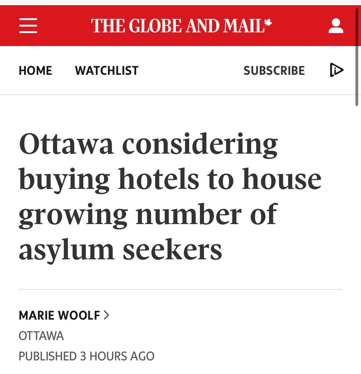 Welcome to CANADA 🇨🇦 Where our government uses TAX PAYER dollars to turn Hotels into ASLYUM houses