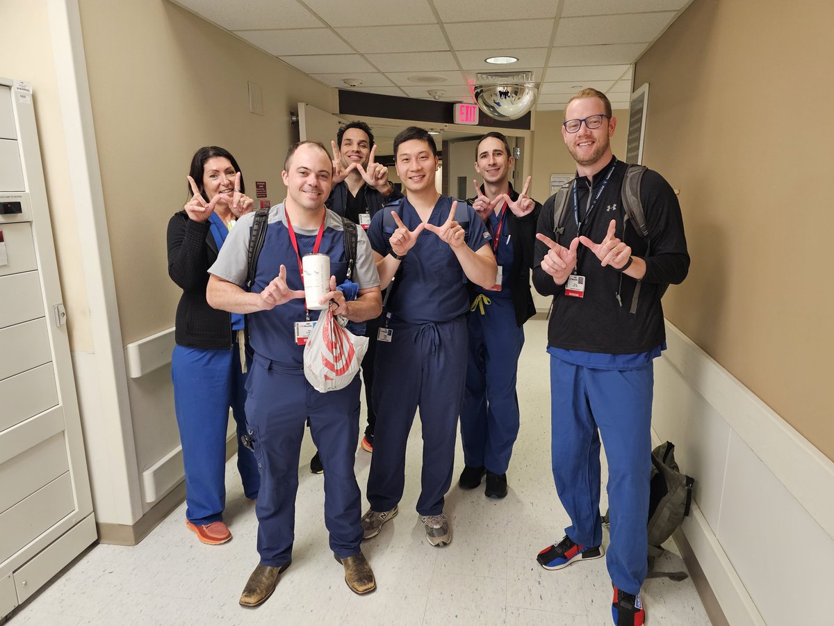 Our Fellows started on service today!! 🥳🤩

Here they are with our IR nurse Erica giving them a tour and introduction to running our spine intervention service 💉🎒🩻

#GoUW💪 #MSKFellowship <a href="/UWiscRadiology/">UW Radiology</a> <a href="/UWHealth/">UW Health</a>