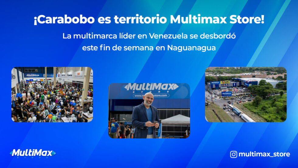 Multimax_Store's tweet image. ¡#Carabobo es territorio #MultiMaxStore! La multimarca líder en Venezuela se desbordó este fin de semana en #Naguanagua 

sge.st/20sP5vV