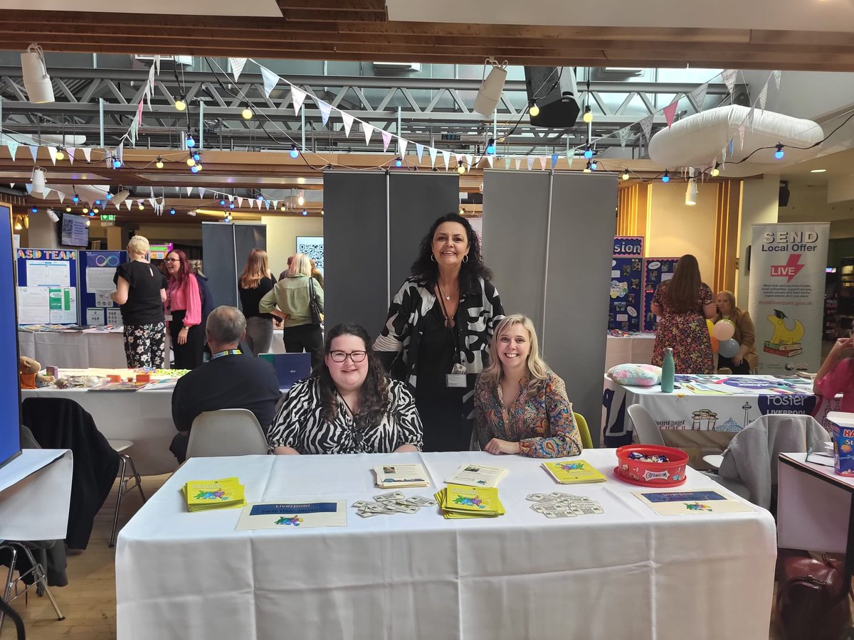 Great to see our Early Help EHAT support team working together with other local agencies at the Liverpool Local Offer event today👍