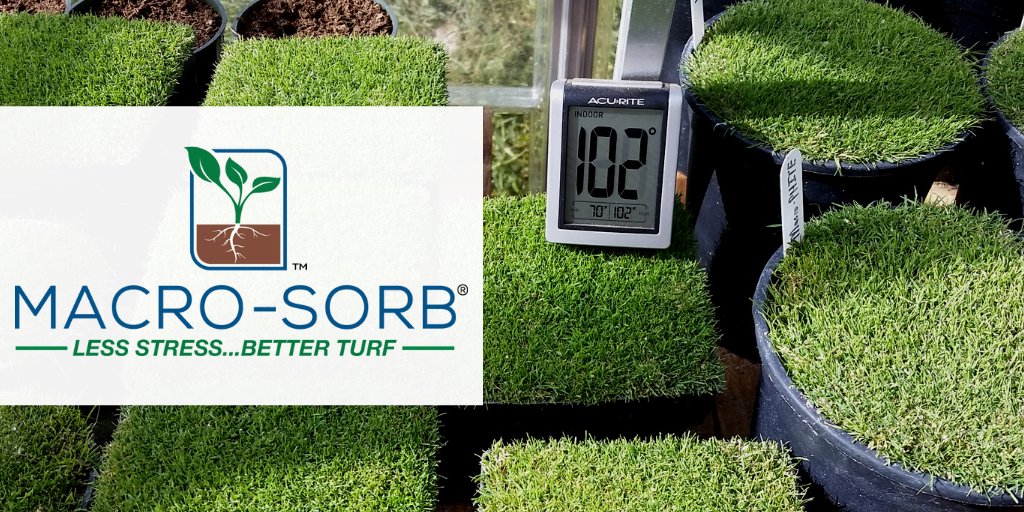 Macro-Sorb Foliar and Radicular provide plant-available free amino acids to get your turf through heat and drought stresses!  Increase the plant's ability to photosynthesize and reduce the severity of wilt!  See the research here:  bit.ly/StressDefense