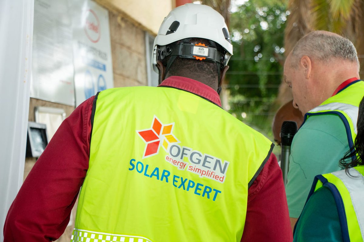 Ofgenkenya's tweet photo. Exciting News! 🌞 Ofgen is proud to announce the successful completion of a 110.8kWp solar project at  Henkel Ruaraka 🌱🔋 #Sustainability #CleanEnergy #SolarPower #Henkel #Ofgen #GreenFuture https://t.co/u3zLew08p4