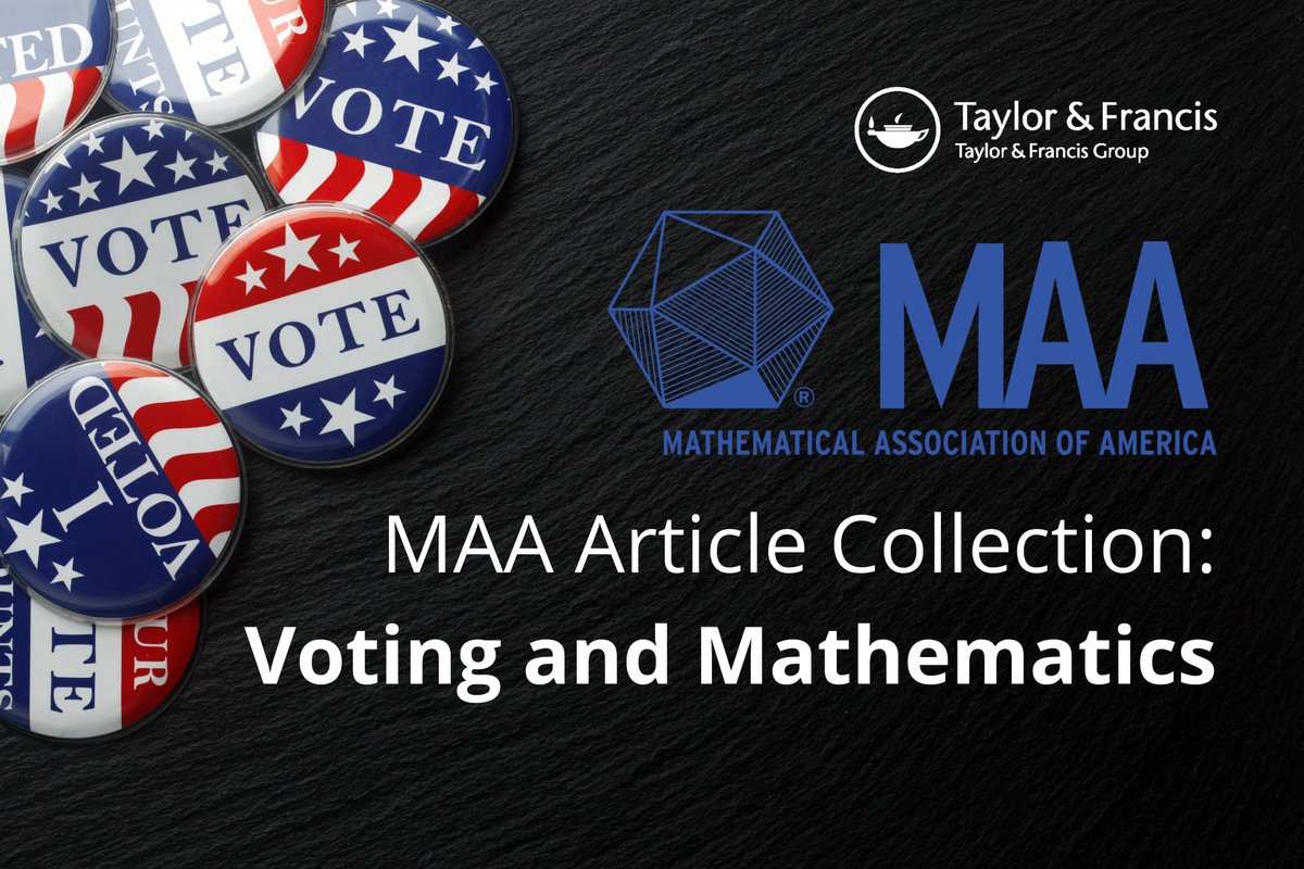 PaulNaish78's tweet image. Seems an appropriate time for a voting-inspired article collection (free access):
𝐕𝐨𝐭𝐢𝐧𝐠 𝐚𝐧𝐝 𝐌𝐚𝐭𝐡𝐞𝐦𝐚𝐭𝐢𝐜𝐬
#voting #election #mathematics #Vote #GeneralElection2024 @tandfSTEM
tandfonline.com/journals/uamm2…
