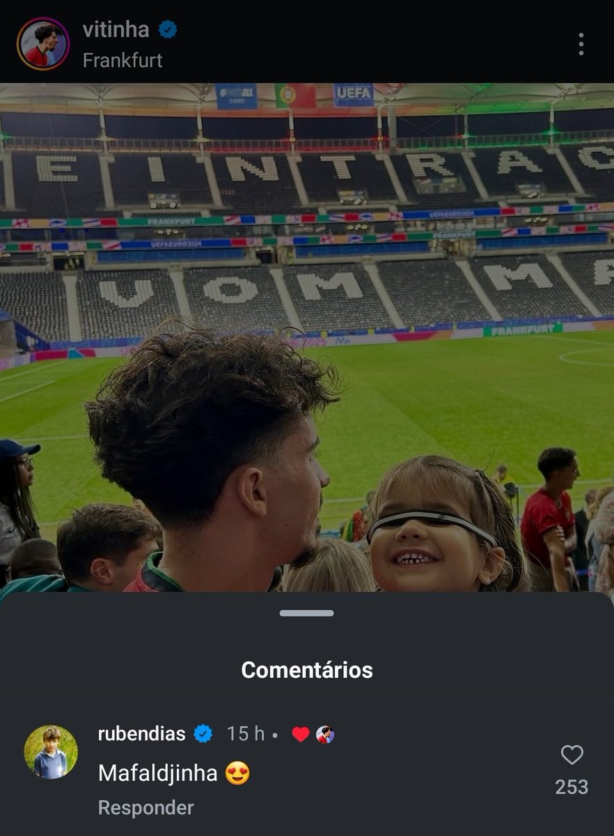 rúben dias se vc tá querendo uma filha vc fala