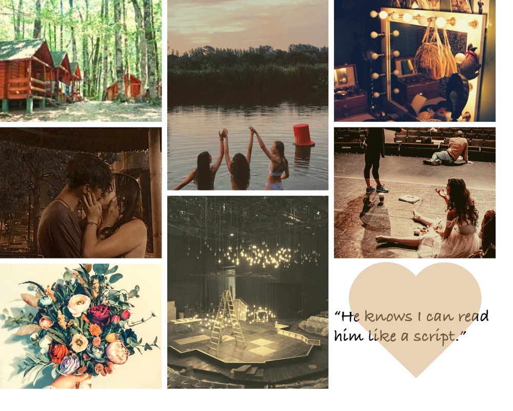 Goofy 🎭 geek Jorie loves playing small parts–until her BF glows up and becomes 👑 Charming. When he dumps her, theatre camp is her 1 chance to prove she has what it takes to be in the spotlight and win back his ♥️. Unless a 🔥 stagehand wins her ♥️ 1st. #QuestPit #YA #R #OS