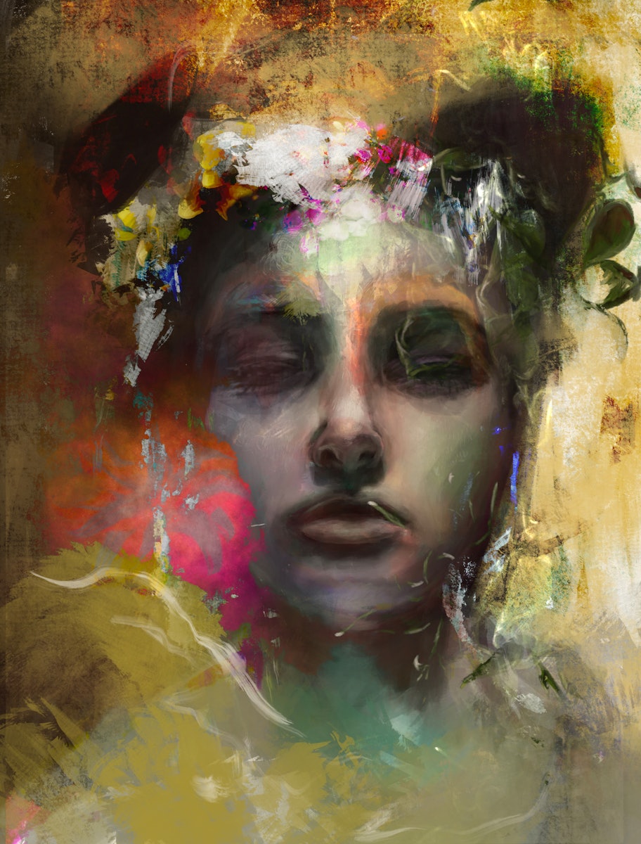 Dopamine 
Painted in Procreate 
1/1
.12