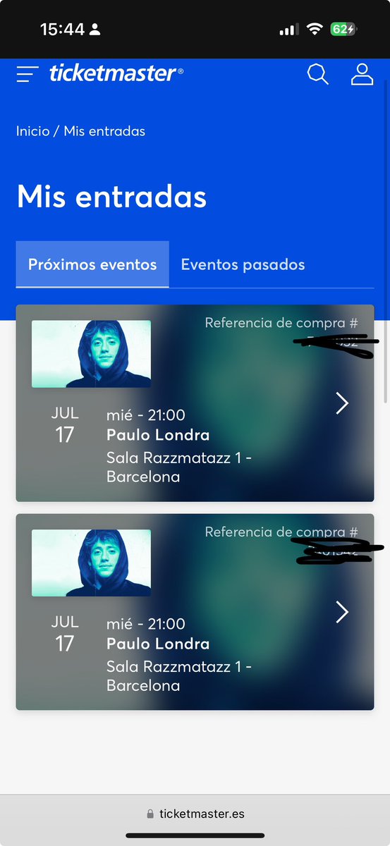 Javi0344233457's tweet photo. 4 entradas disponibles para Paulo Londra en Razzmatazz en Barcelona.

No dudes en contactarme por DM para más información.
Dm ig jx.vii_____ https://t.co/ex97xppYac