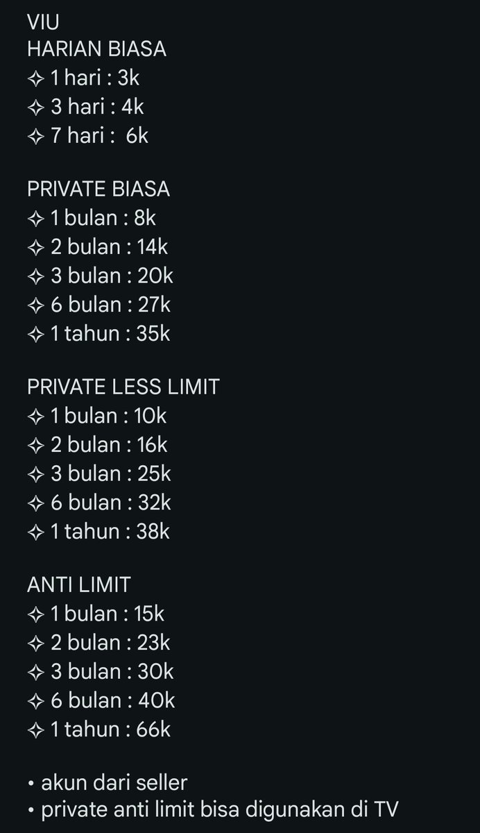 yu order #zonauang viu