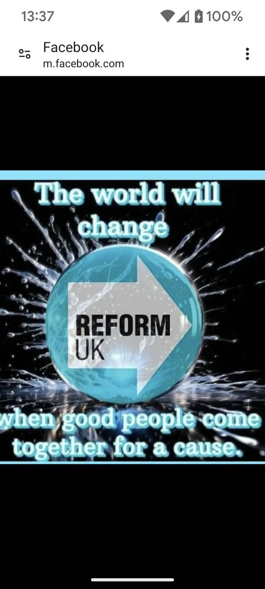 kevrids's tweet photo. Vote reform for honest change https://t.co/7kq74EEcv1