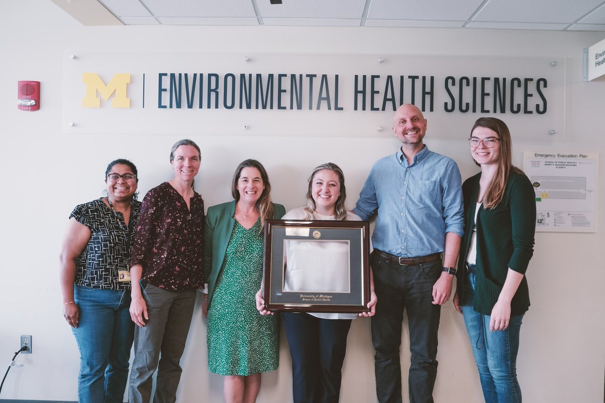 Jackie Goodrich (@jm_goodrich_ehs) on Twitter photo Congrats Dr. Katelyn Polemi on a fantastic defense, bringing light to piRNA's potential role in breast cancer. Fun fact - everyone in this pic was mentored by <a href="/ddolinoy/">Dana Dolinoy Cipolla</a> at some point. Good mentoring & science multiples! <a href="/justincolacino/">Justin Colacino</a> Congrats Dr. Katelyn Polemi on a fantastic defense, bringing light to piRNA's potential role in breast cancer. Fun fact - everyone in this pic was mentored by <a href="/ddolinoy/">Dana Dolinoy Cipolla</a> at some point. Good mentoring & science multiples! <a href="/justincolacino/">Justin Colacino</a>