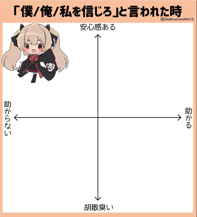 たぶん次に目が覚めた時には手錠で繋がってる
#ちょろ員 