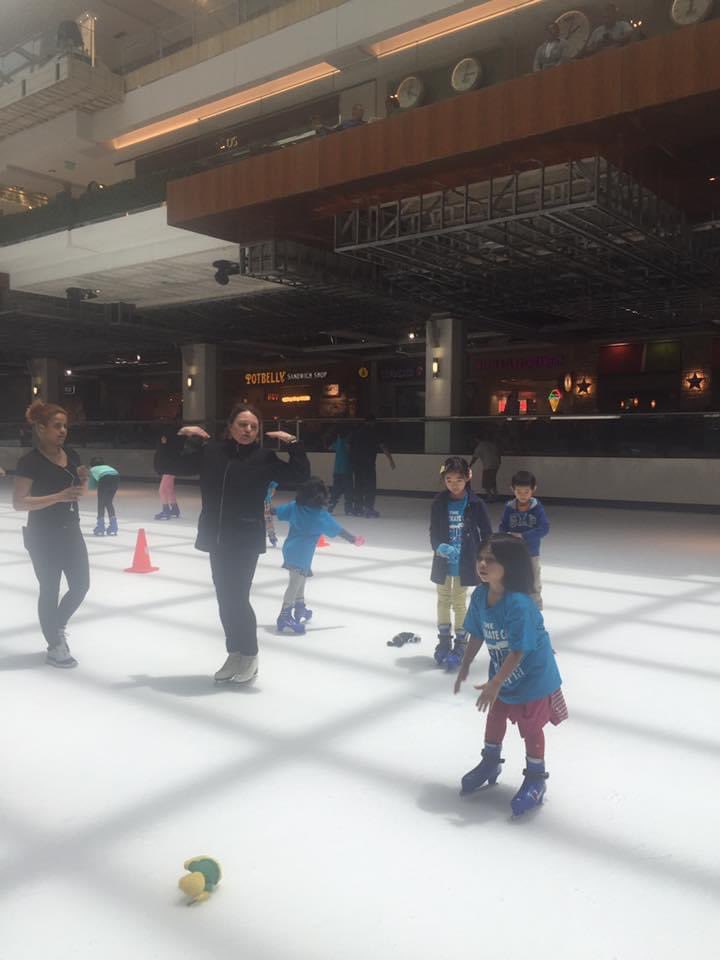 Fitting scheduled for new skates! #EdeaIceFlys with #Pattern99 blades. ⛸️ Far less expensive and much more lucrative - not to mention safer - than a parachute! 🙂 #HoustonGalleria #RetiredLearnToSkateCoach #LeisureTimeSkating #SundayFundays