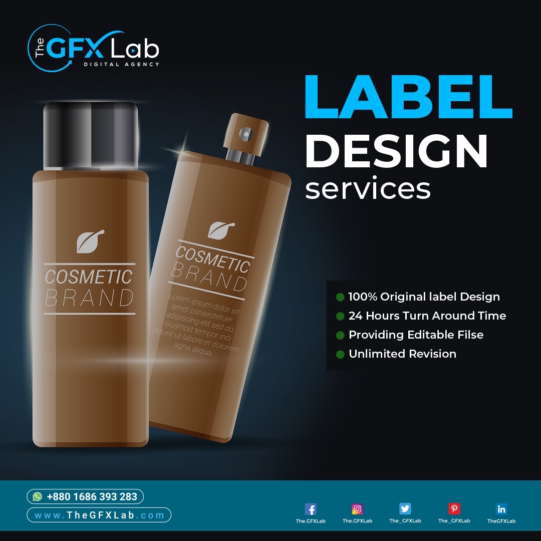 The_GFXLab's tweet image. Do you want to further improve the label or design of your product? Product label plays an important role in making a product attractive and more appealing to the customer. So get in touch now to design an attractive quality label.
#labeldesign #labeldesigns #labeldesigner