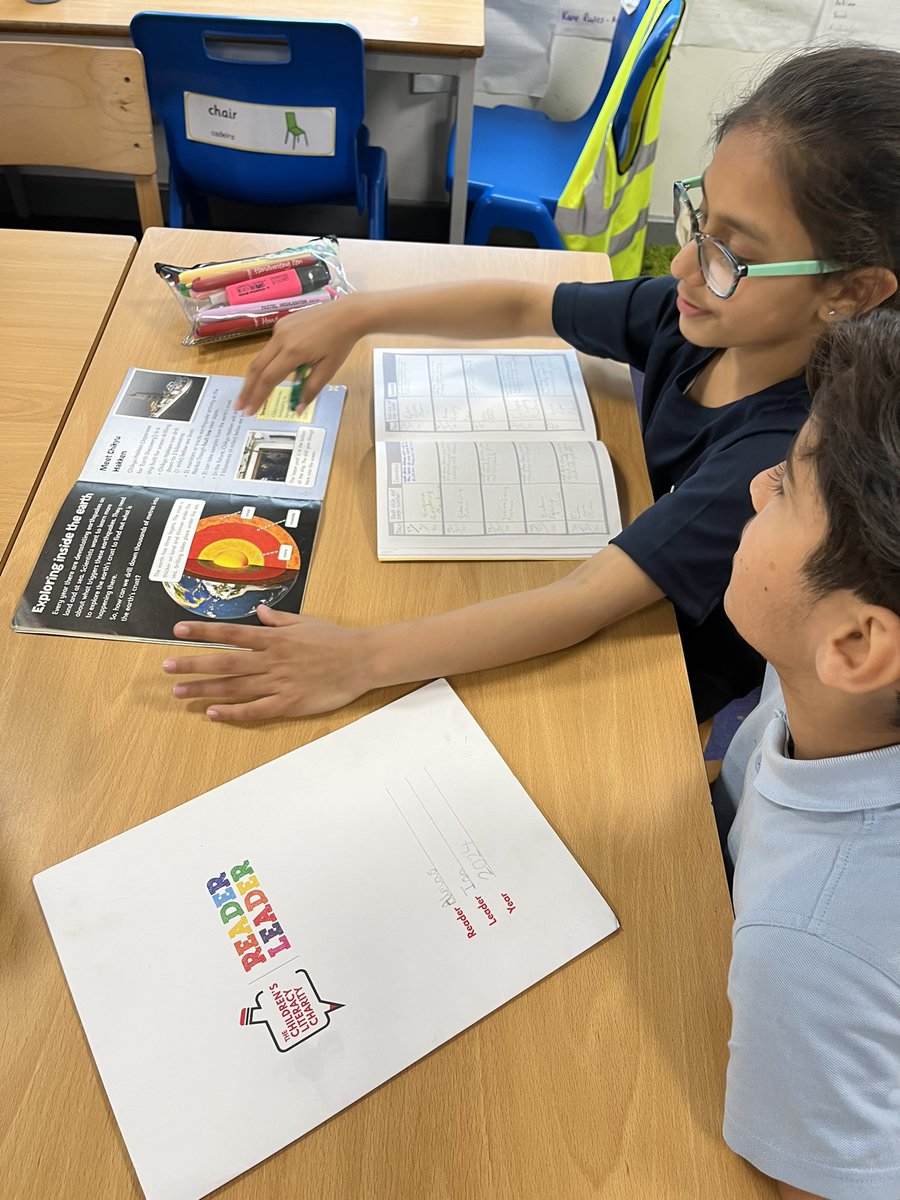 Primary_StJohns's tweet photo. @childsliteracy we have been blown away by the impact of our year 5 reading leaders with year 3. Thank you for training us #closingthereadinggap #sjcreader https://t.co/jhFoejx2JR