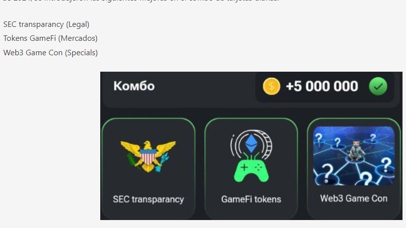 FreeCripto4ever's tweet image. Combo diario Hamster Kombat 3 Julio