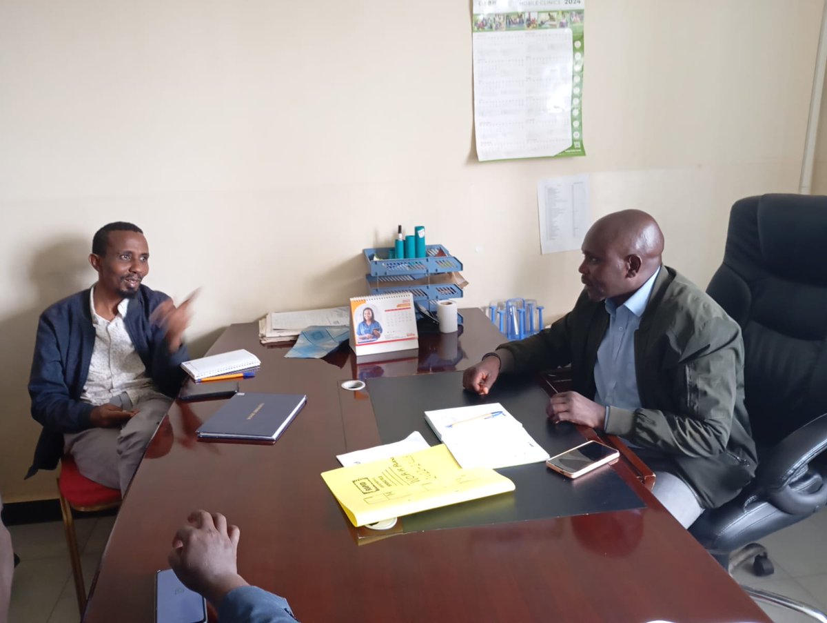 FCDCKenya's tweet photo. The LSS Team paid a courtesy visit to the Chief Officer of the Department of Special Programs @WPCGovernment in preparation of an upcoming peace meeting scheduled for Thursday to Saturday this week, where they will convene with their @TurkanaCountyKE counterparts at Kainuk. https://t.co/OOqMGZ6XzX