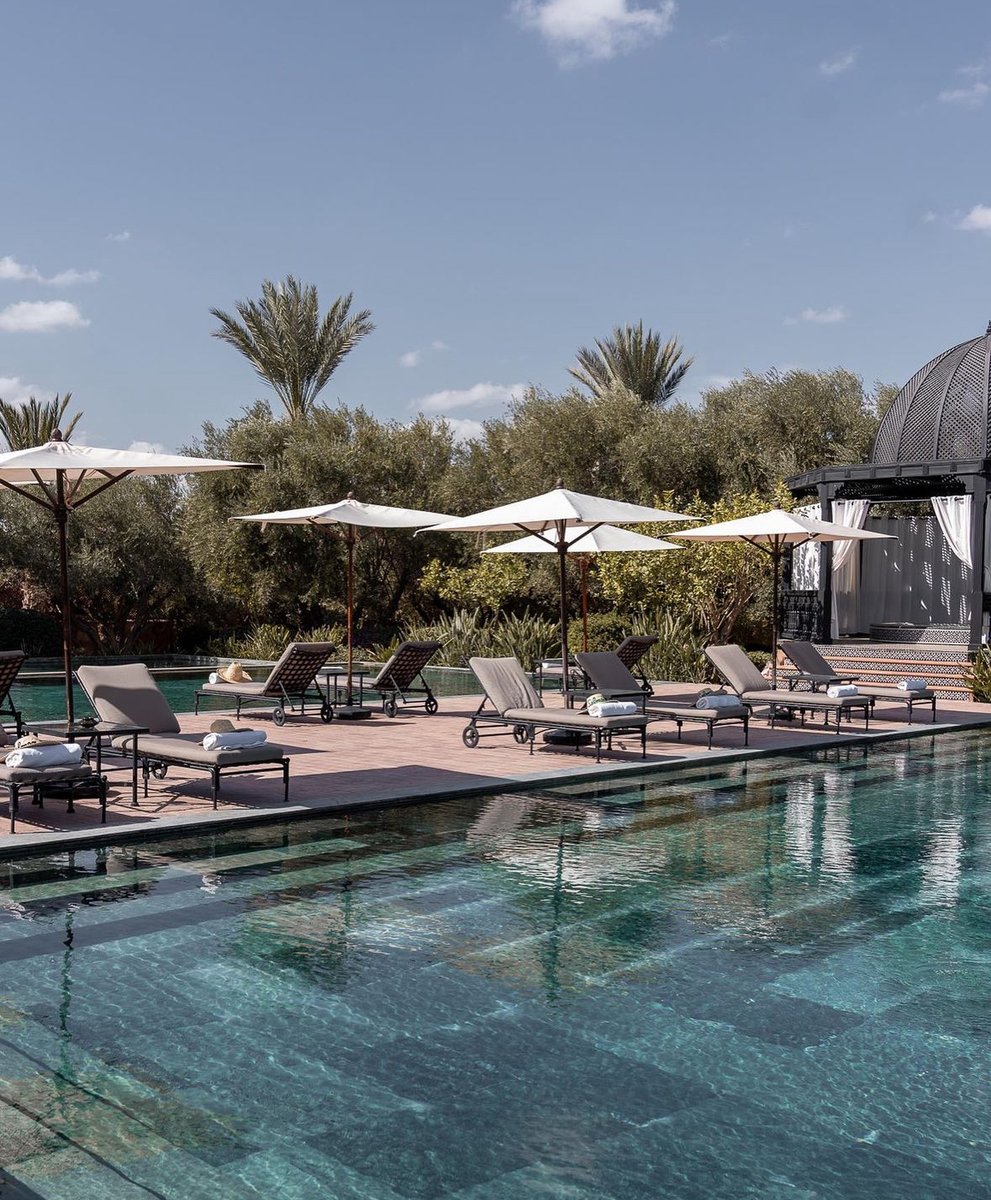 At Selman Marrakech Spa, every detail is designed for supreme rejuvenation. Enjoy two serene heated outdoor pools, each offering a unique thermal experience and elevate your wellness journey at the exclusive Espace Vitalité Chenot.

#SelmanMarrakech #wellness #chenotspa