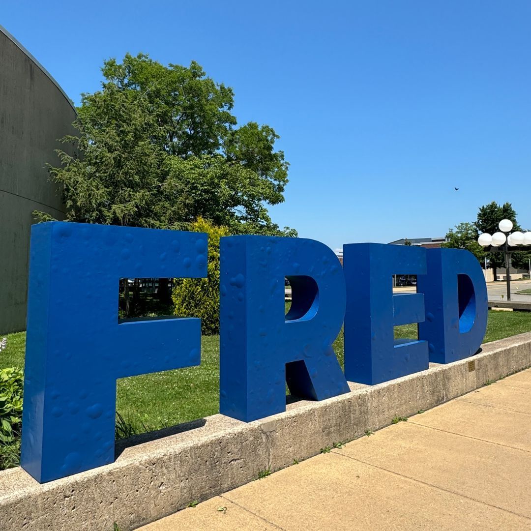 Summer blue is our favorite color! 💙☀️ #BlueSkies #FREDSummer #GoBigBlue