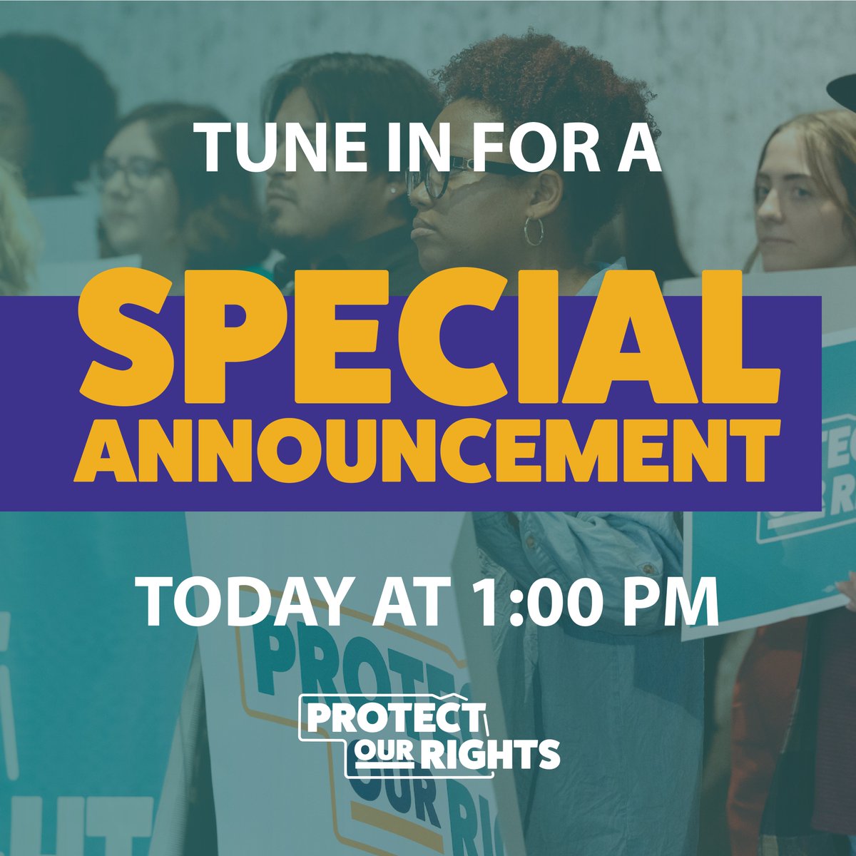 🎉Heyyyyyy Nebraska! We've got some BIG NEWS. 🎉We will be making a SPECIAL ANNOUNCEMENT today at 1 PM. Be sure to join the livestream at tinyurl.com/4dwrzce9.