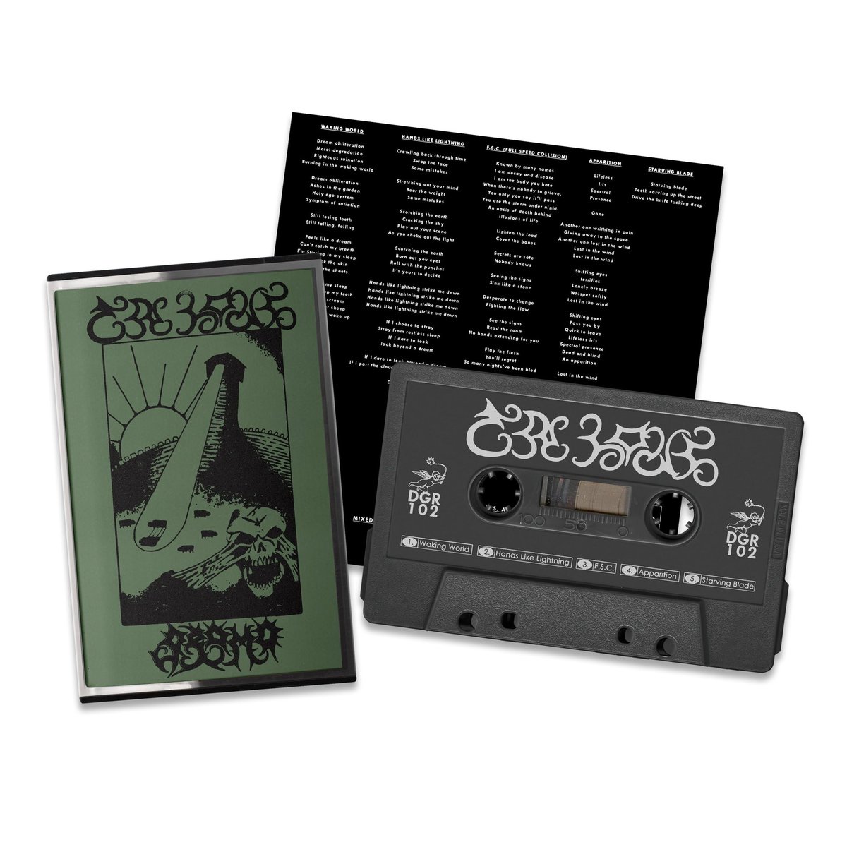 DGR102 is EN LOVE “Promo” Cassette. 

EN LOVE are back with a brand new 5 song promo tape just ahead of their Summer tour with PREVENTION &amp; GUMM.
