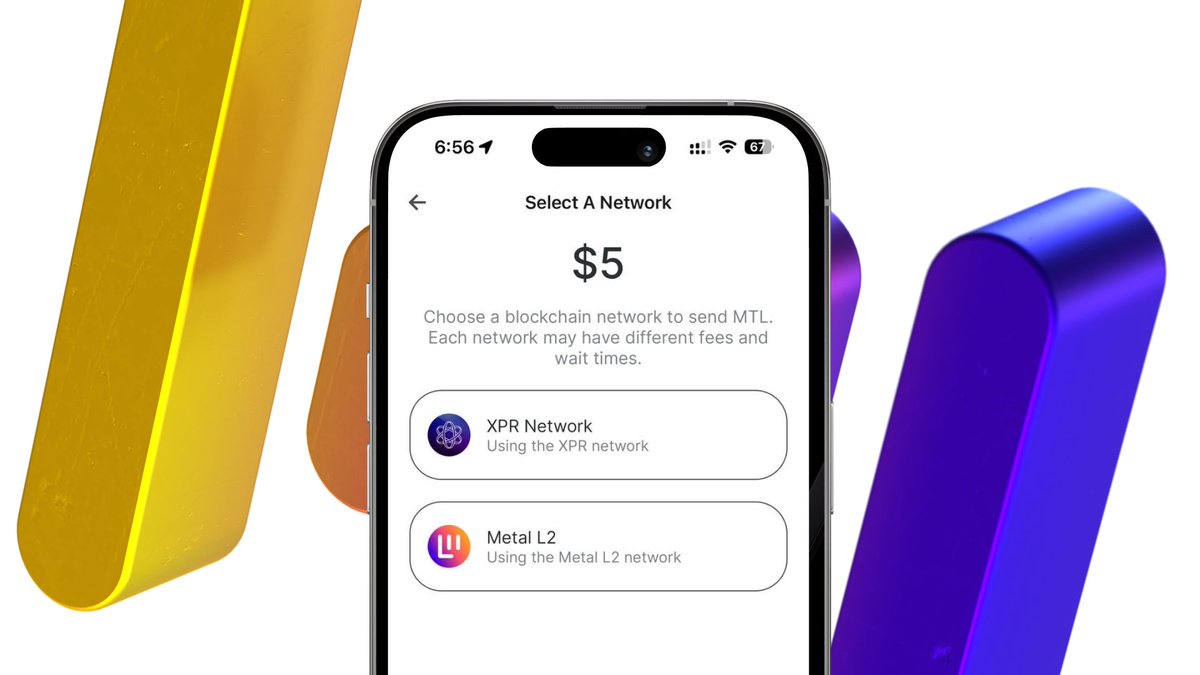 Simply select MTL from the crypto card, select deposit or withdrawal and  choose Metal L2 from the network selection page.