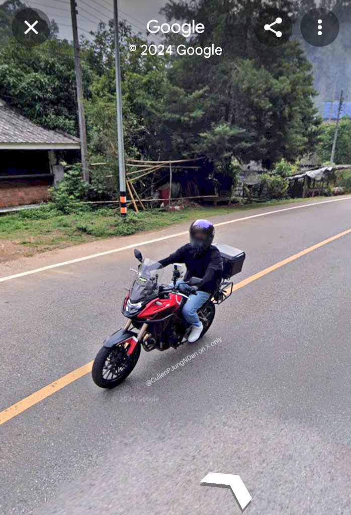 CullenPJungNDan's tweet photo. Google อัพเดทไวมาก คลิปเพิ่งออนแอร์เดือนพ.ค.67 วันนี้ได้เห็นพี่จองกับคัลเลน ใน Google Steet View แล้ว จังหวะซิ่งรถเครื่องเข้าโค้งผ่านรถของ Google อย่างเท่ เป็นตำนานไบเกอร์ทริปของ #คัลแลนพี่จอง ตลอดไป~🩵🩷 https://t.co/FlJWtHHvGl