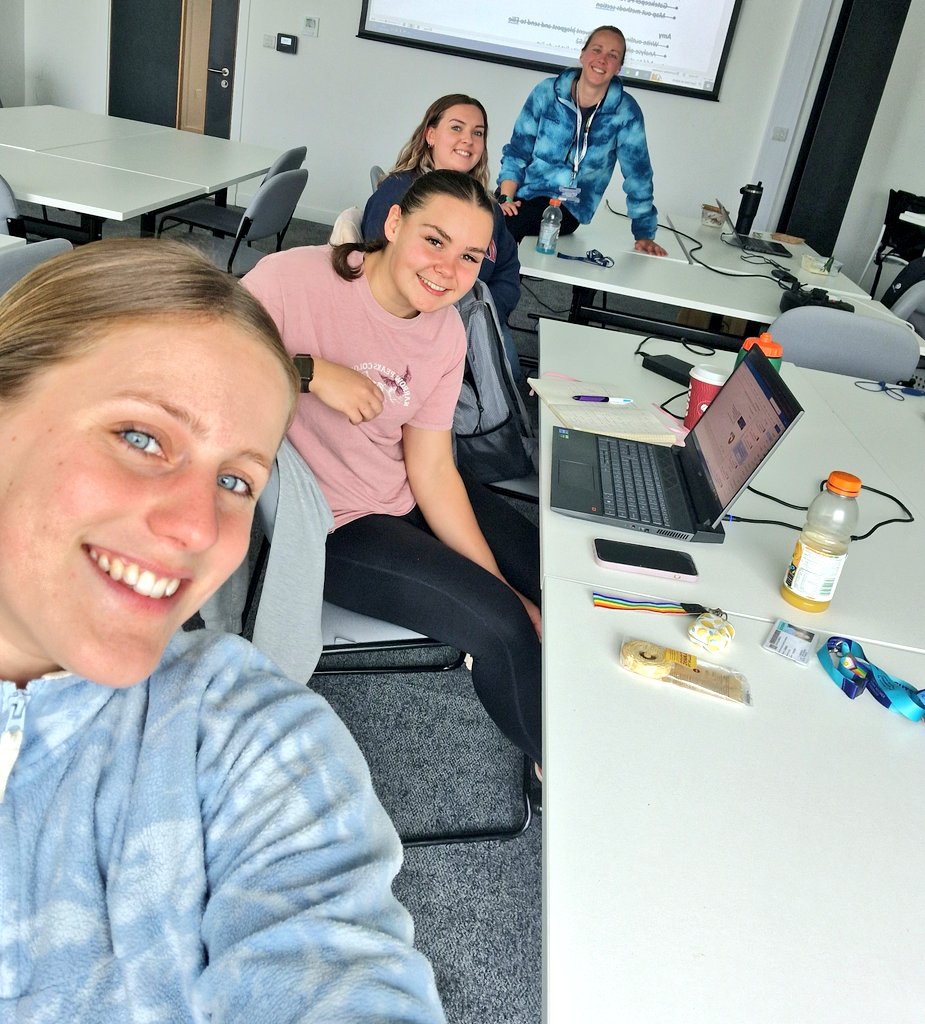First of our summer Coaching &amp; Pedagogy Research Group PGR writing days was a success! 🤓 

Some of the completed tasks:
•Finish writing survey 
•Finish ethics form &amp; send to supervisor 
•Refine lit review 
•Analyse interview 
•Send recruitment emails
•Map methods chapter