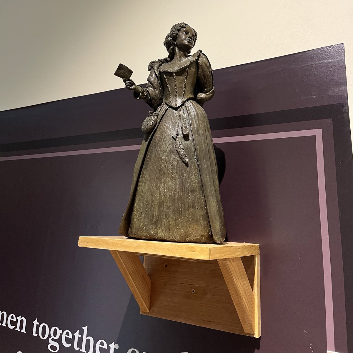 Lisa Nicholson (@apuddleofmuddle) on Twitter photo Ventured into Canterbury town centre to see the Aphra Behn exhibition <a href="/The_Beaney/">The Beaney</a> featuring some of her spy letters & a maquette of the sculpture to be unveiled in February 📜🎭 Ventured into Canterbury town centre to see the Aphra Behn exhibition <a href="/The_Beaney/">The Beaney</a> featuring some of her spy letters & a maquette of the sculpture to be unveiled in February 📜🎭
