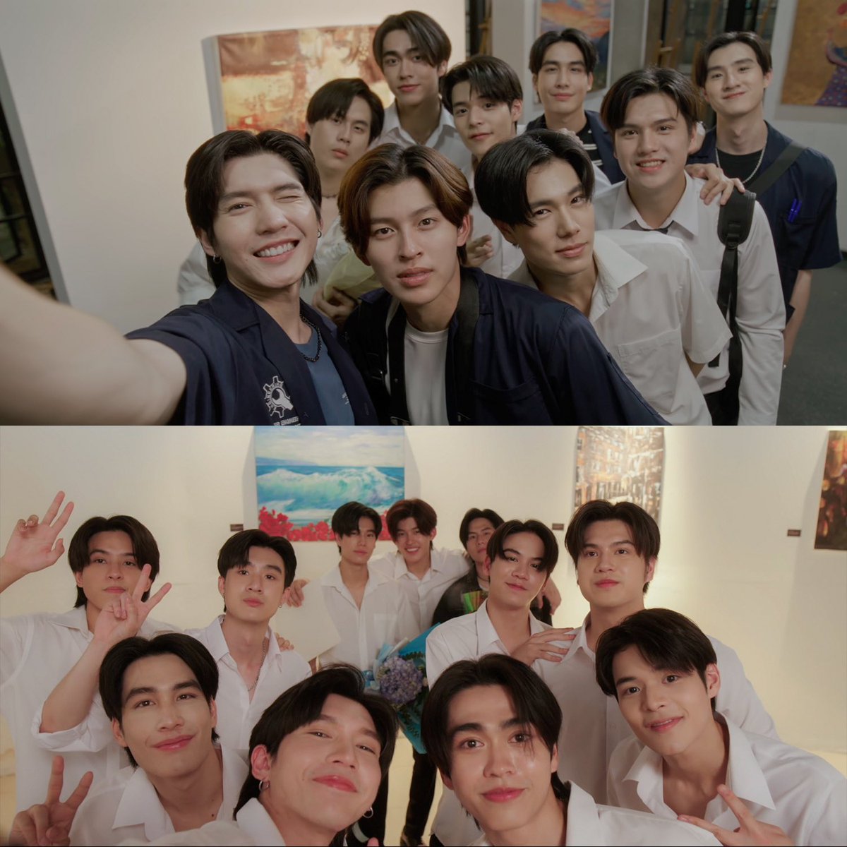 GMMTV's tweet photo. ไม่ว่าจะวันนั้นหรือวันนี้…เราก็ยังมีเราเสมอ🧡

#WeAreSeriesEP14 
@ppnaravit @phuwintang @winny_thanawin @satangktp @tnbau1 @besevboom @marcmc_mc @poon_mit12 @JjChayakorn @vitheepanich @pepperphanuroj https://t.co/ztexxSAtsu