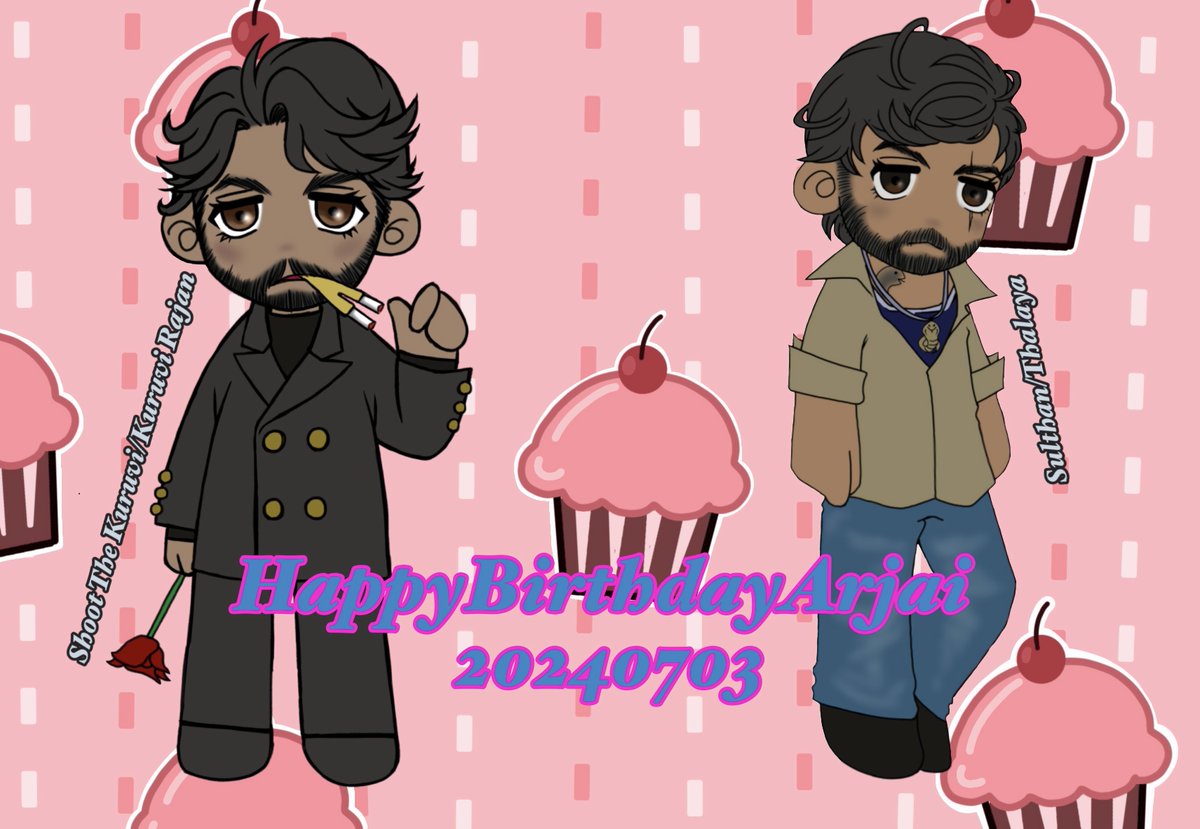 Happy birthday! <a href="/ActorArjai/">ARJAI</a> anna🎉🎂
I love your acting!💕 I hope to see more of your movies! I'm rooting for you from Japan🇯🇵

#ArjaiBirthday2024Japan #HappyBirthdayArjai

余り絵は描かないけどなんとか間に合った！！
