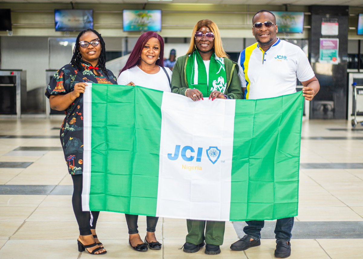 Best wishes to the Director  of International Affairs as she travels to Fukui, Japan for the 2024 JCI Academy! May your journey be safe, your experiences enriching, and your time in Japan truly memorable. Enjoy every moment!  #JCIFestac #WAVE #SurgeForward #JCINigeria #SEE