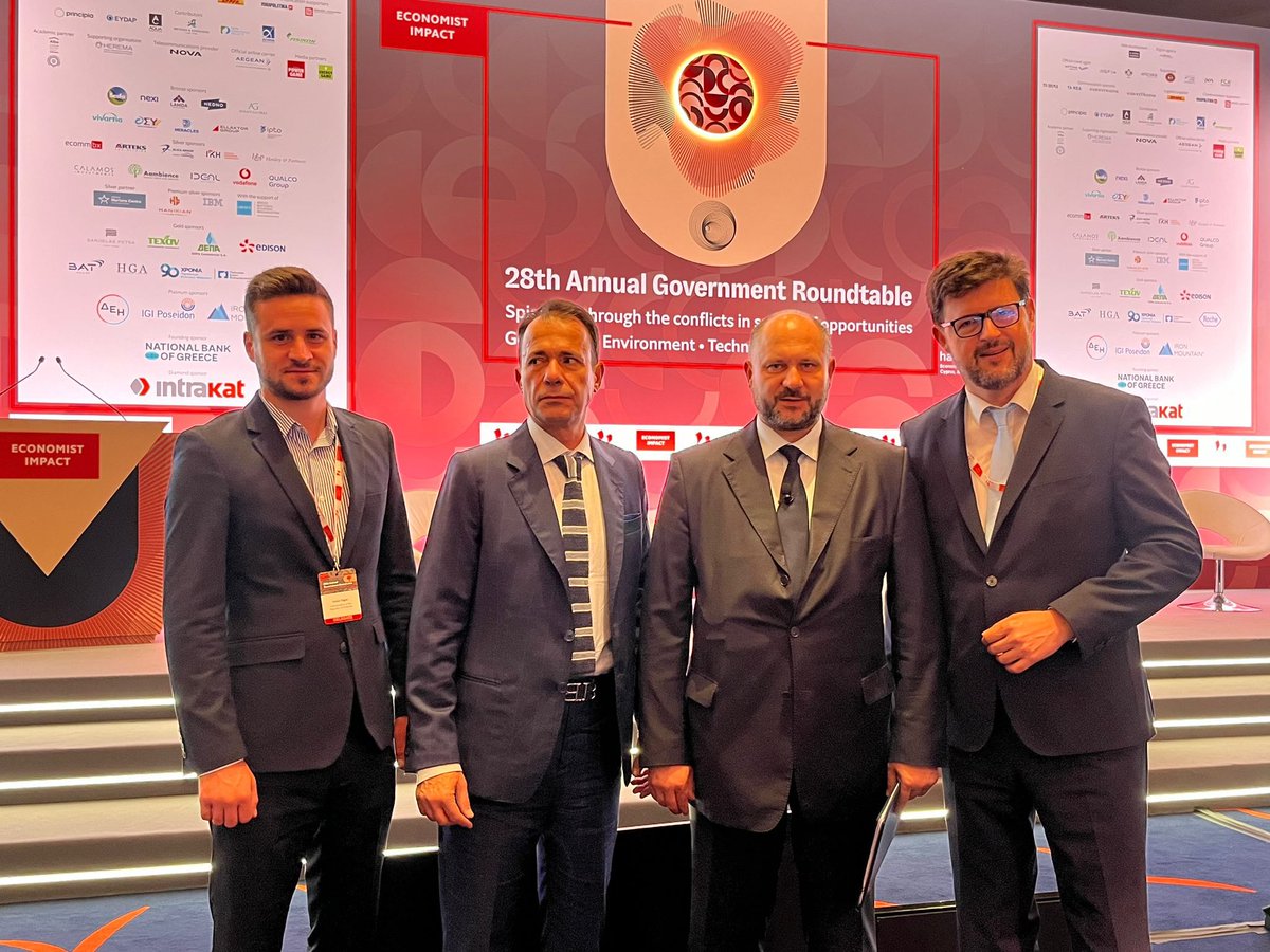 Victor Parlicov (@victorparlicov) on Twitter photo At <a href="/TheEconomist/">The Economist</a> annual forum in Athens, I highlighted the importance of our accession to Vertical Corridor, which allowed the transportation of natural gas from Greece to storage in Ukraine. MDA was first to commercially test the route, providing energy security to the region. At <a href="/TheEconomist/">The Economist</a> annual forum in Athens, I highlighted the importance of our accession to Vertical Corridor, which allowed the transportation of natural gas from Greece to storage in Ukraine. MDA was first to commercially test the route, providing energy security to the region.