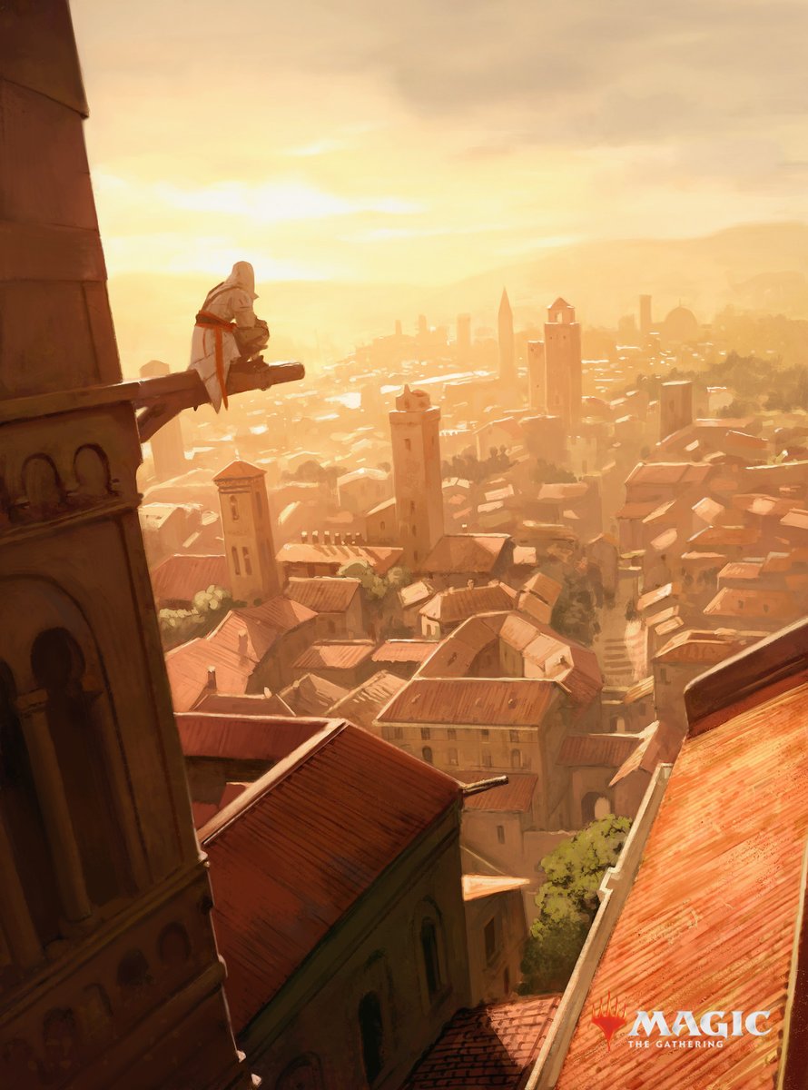 MTG: Plains (Assassin's Creed)

A.D.: Matt Cavotta
© Wizards of the Coast

#mtg #AssassinsCreed #digitalart #landscape