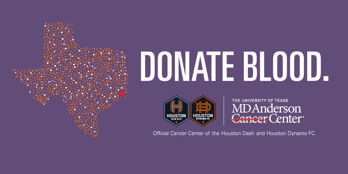 The need for blood donations is always great in the summer. If you're looking for a way to escape the heat, make an appointment to donate at MD Anderson Blood Bank: MDAndersonBloodBank.org #DonateBlood #EndCancer