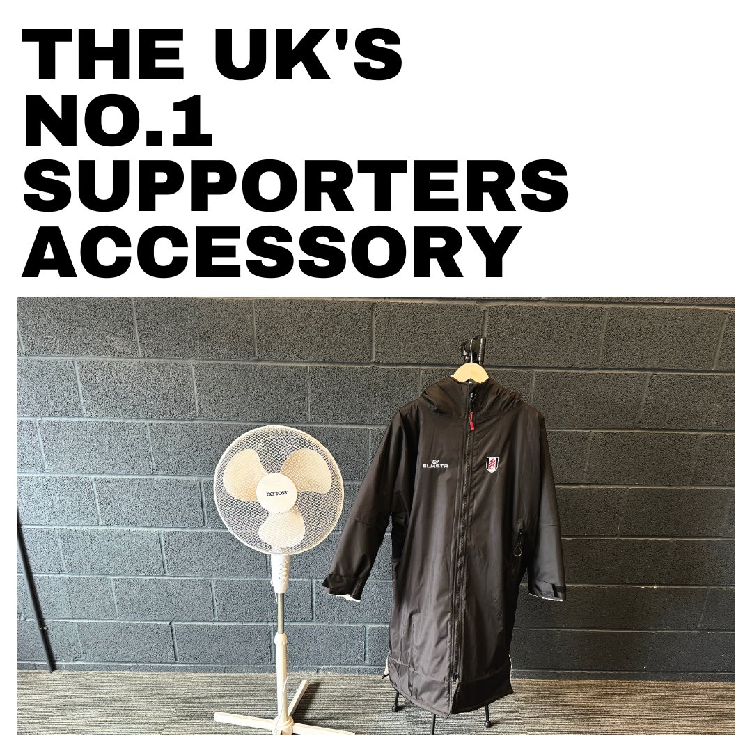 Your biggest fan!
The FanRobe is designed with fans in mind. The UK's No.1 supporters accessory.
Game days will never be the same, stay covered this season in FanRobe.
fanrobe.com