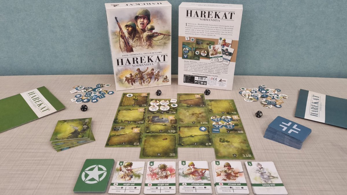 HEDİYE KUTU OYUNU! 
1 kişiye Harekat Normandiya hediye edeceğim.   

Katılım için:  
-Bu tweeti beğenin  
-Retweet’leyin  
-Beni takip edin    
-Son gün 7 Temmuz.   

Herkese bol şans 🍀
Sponsorum: Neotroygames