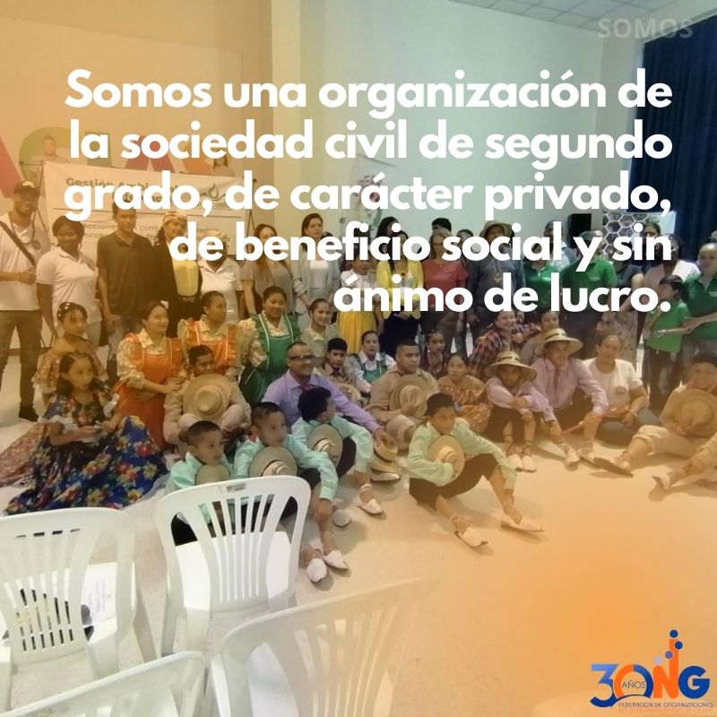 ¡Te damos la bienvenida a la Fed ONG de Caldas Generar alianzas y trabajar en comunidad con nuestros federados y junto con otros miembros y actores nos pone en camino de promover el mejoramiento de las organizaciones de carácter social, así como las comunidades, en la región.