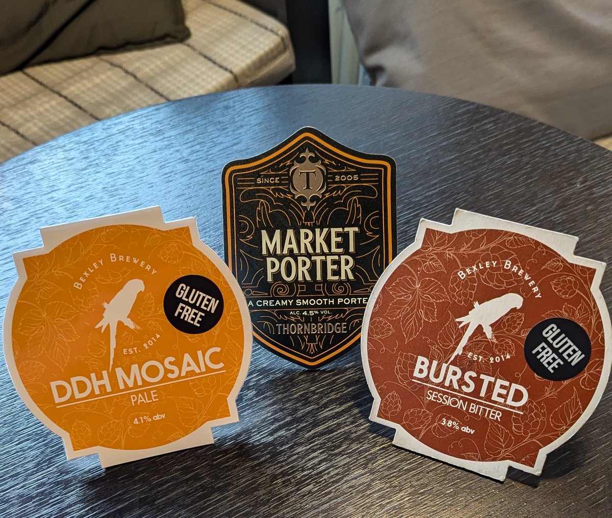 bird_and_barrel's tweet photo. NEW @BexleyBrewery BEER ALERT!🍻 Double Dry Hopped Mosaic Pale, full of flavour!
Plus guest cask from @thornbridge & guests casks from @PressureDropBrw and @wildhorsebeer 🍺
#caskbeer #kegbeer #guestbeer #bexleybrewery #craftbeer https://t.co/QAGIgxKfK1