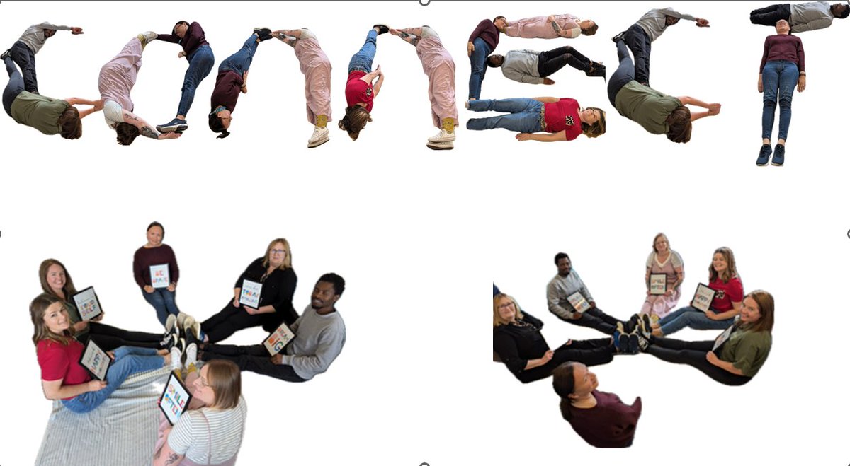 We had the best time on our teams connect and reflect season 😍
We tried to be as creative as we could for the photo competition 😉 what a brilliant, creative idea ( in my opinion)
<a href="/CovFamilyValued/">Coventry Family Valued</a> #connect&amp;reflect  <a href="/MattJClayton/">matt clayton 🇺🇦</a>
<a href="/NStirling4/">Natasha Stirling</a> @socialworkhan