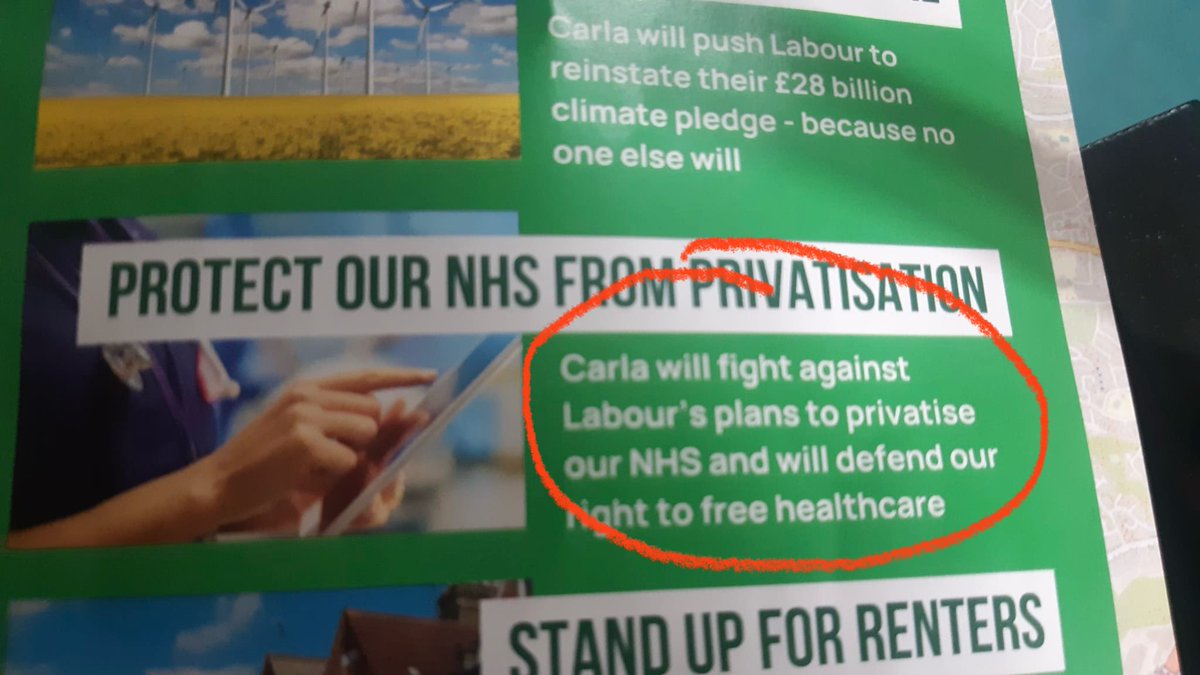 paulmasonnews's tweet image. Guess what's come up on the doorstep today in Bristol Central? Spontaneous annoyance at the Green Party's lies about Labour "privatising" the NHS. They've been called out for disinfo locally but it deserves national attention... 1/ 🧵