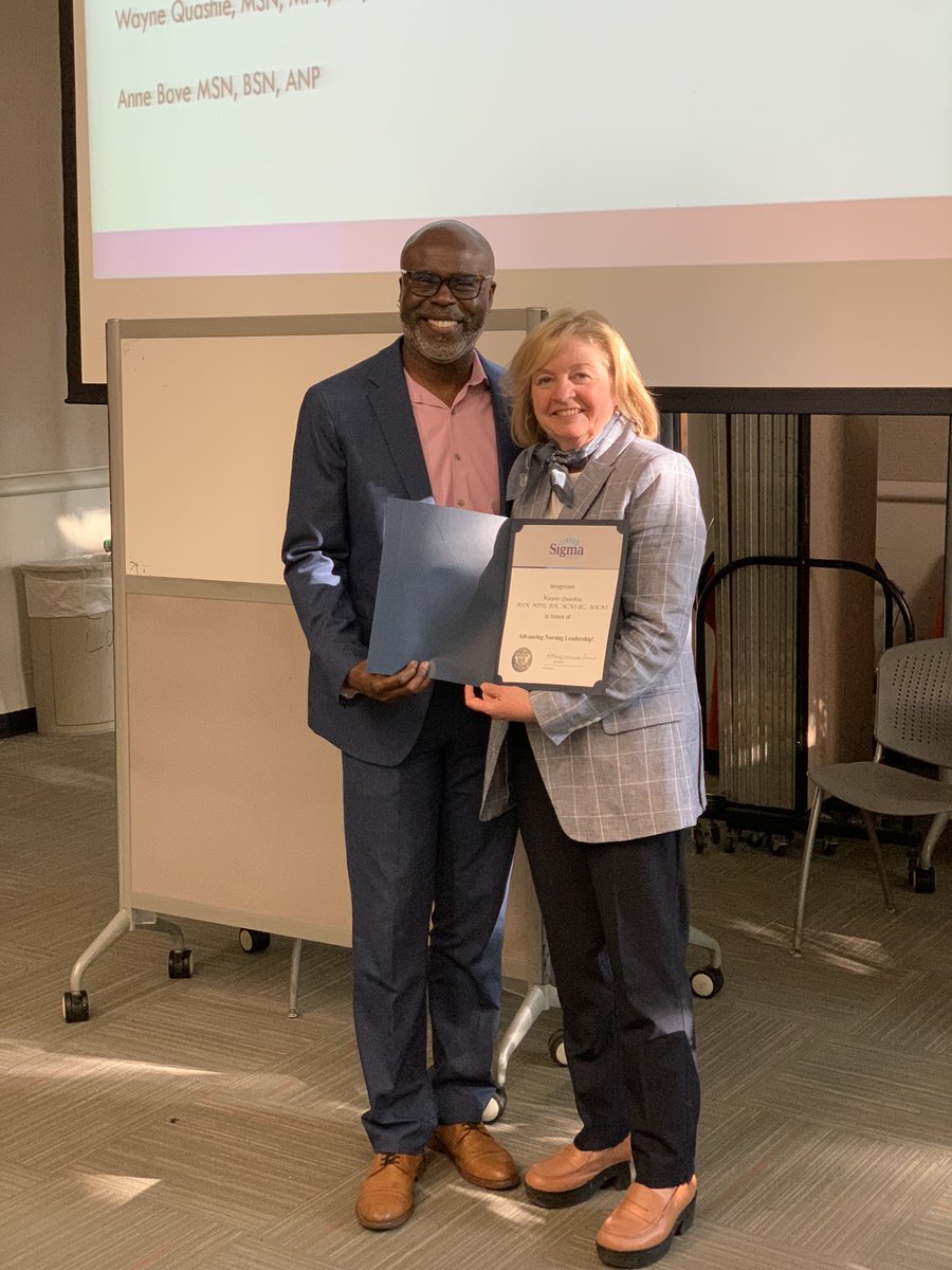 SigmaAlphaPhiN1's tweet image. @SigmaNursing #AlphaPhiChapter at the
@HunterNursing  @CUNYSPS 
Advancing #Nursing #Leadership celebrating success of our #CUNY #NurseLeaders #WayneQuashie 
#FayeInumerables #AnneBove CONGRATULATIONS!!!