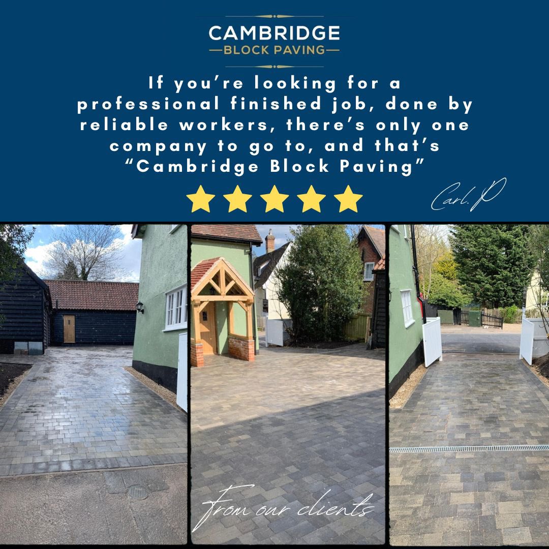 CamBlockPaving's tweet image. Feedback from recent customers, we pride ourselves on being the best…