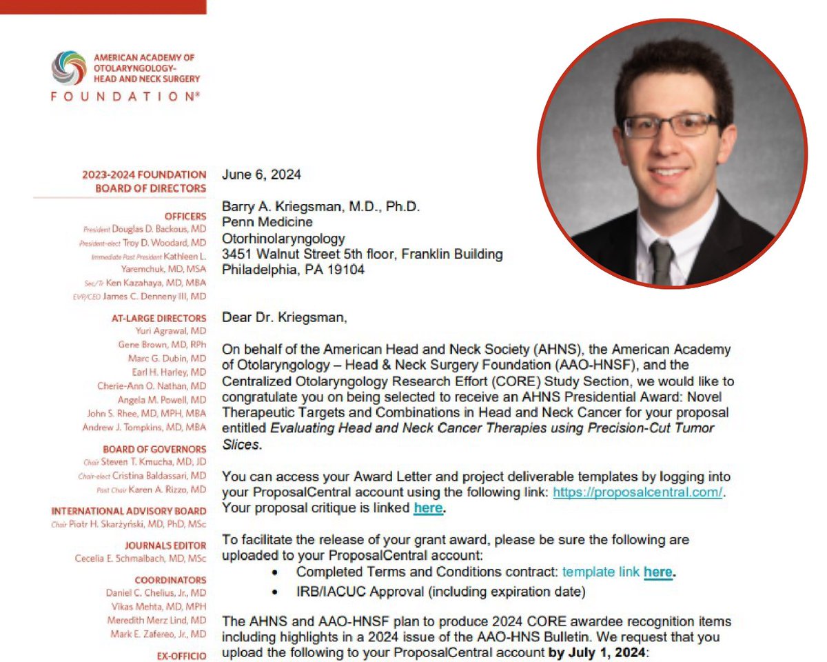 Penn Otorhinolaryngology tweet media