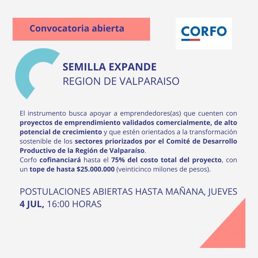 Corfo Región de Valparaíso tweet media