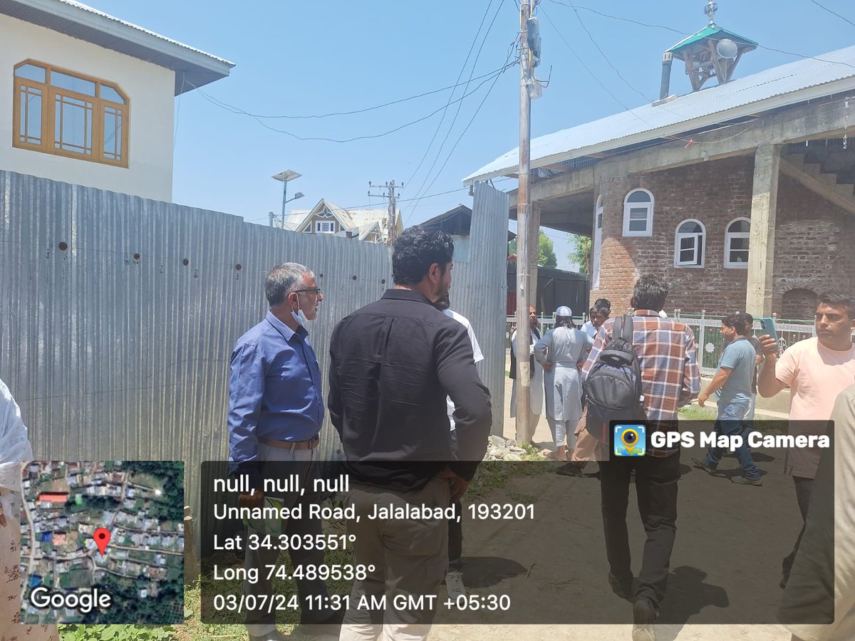 Activity #Update ESD Sopore-1st: Laying of LTAB cable &amp; shifting of smart-meters carried out in Adipora &amp; Mahrajpora sections. Er Riyaz Masoodi SDO
<a href="/diprjk/">Information & PR, J&K</a>